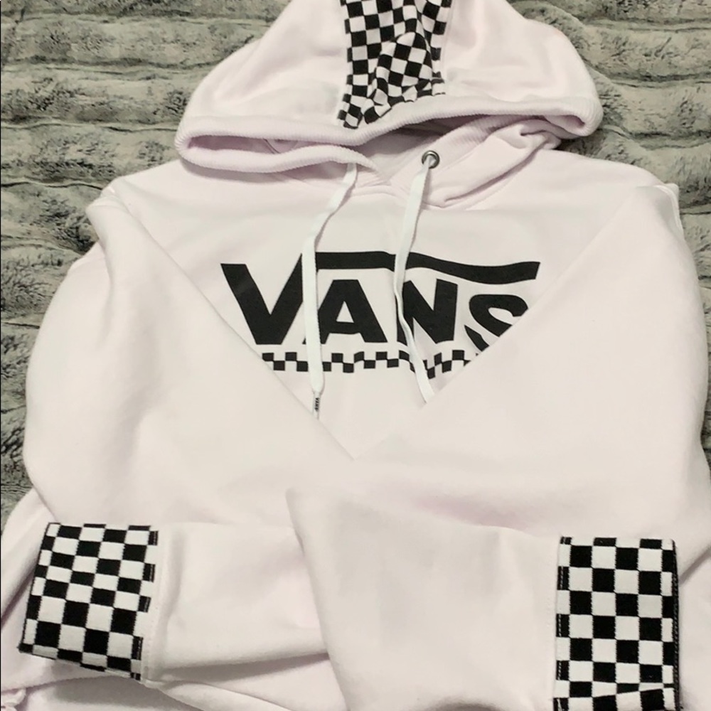 Long sleeve cropped hoodie